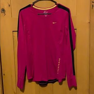 Live Strong Black Nike Large Long Sleeve.